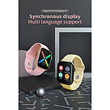Смартгодинник Smart Watch Z15 чорний Годинник-смарт Фітнес браслет, фото 4