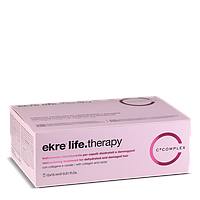 Ампулы для реконструкции поврежденных волос EKRE Life.Therapy 12 шт 15 мл (17338Gu)