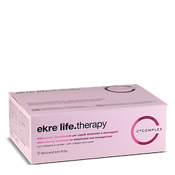 Ампули для реконструкції пошкодженого волосся EKRE Life.Therapy 12 шт 15 мл (17338Gu)