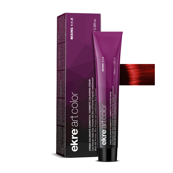 Крем-фарба для волосся EKRE Art Color Cream №065 Violet red 100 мл