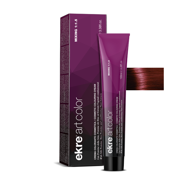 Крем-фарба для волосся EKRE Art Color Cream №6/66 Dark Red Intense Blonde 100 мл