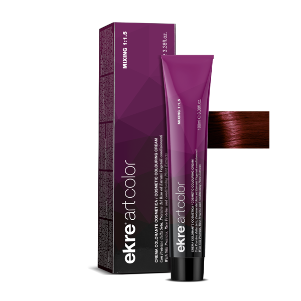 Крем-фарба для волосся EKRE Art Color Cream №77/66 Shining Red Blonde 100 мл