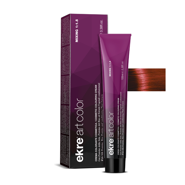 Крем-фарба для волосся EKRE Art Color Cream №88/44 Light Intense Copper Blonde 100 мл, фото 1