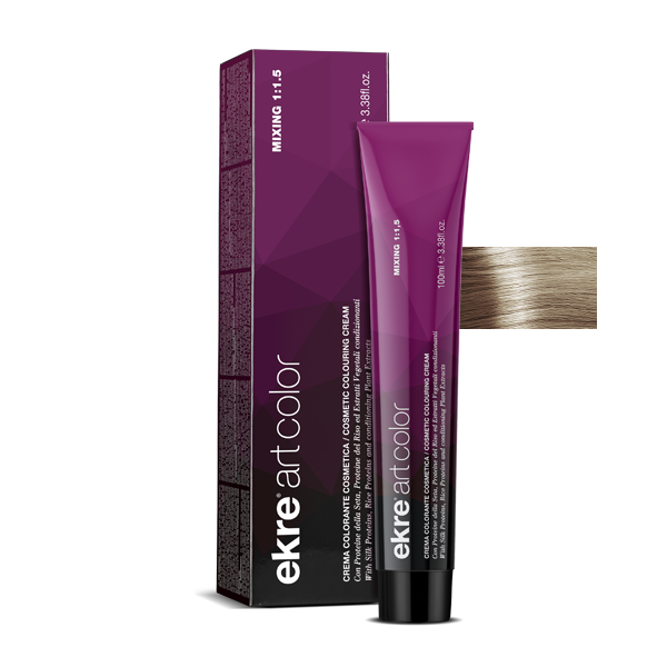 Крем-фарба для волосся EKRE Art Color Cream №901 Ultra Light Ash Blonde 100 мл