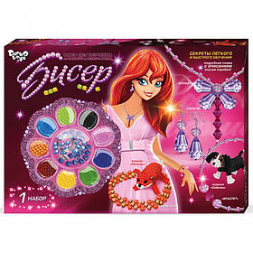 Великий набір бісеру Danko Toys B9-1-2 рос червоний, Toyman