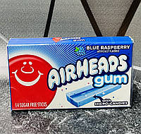 Жувальна гумка без цукру Airheads Gum Blue Raspberry