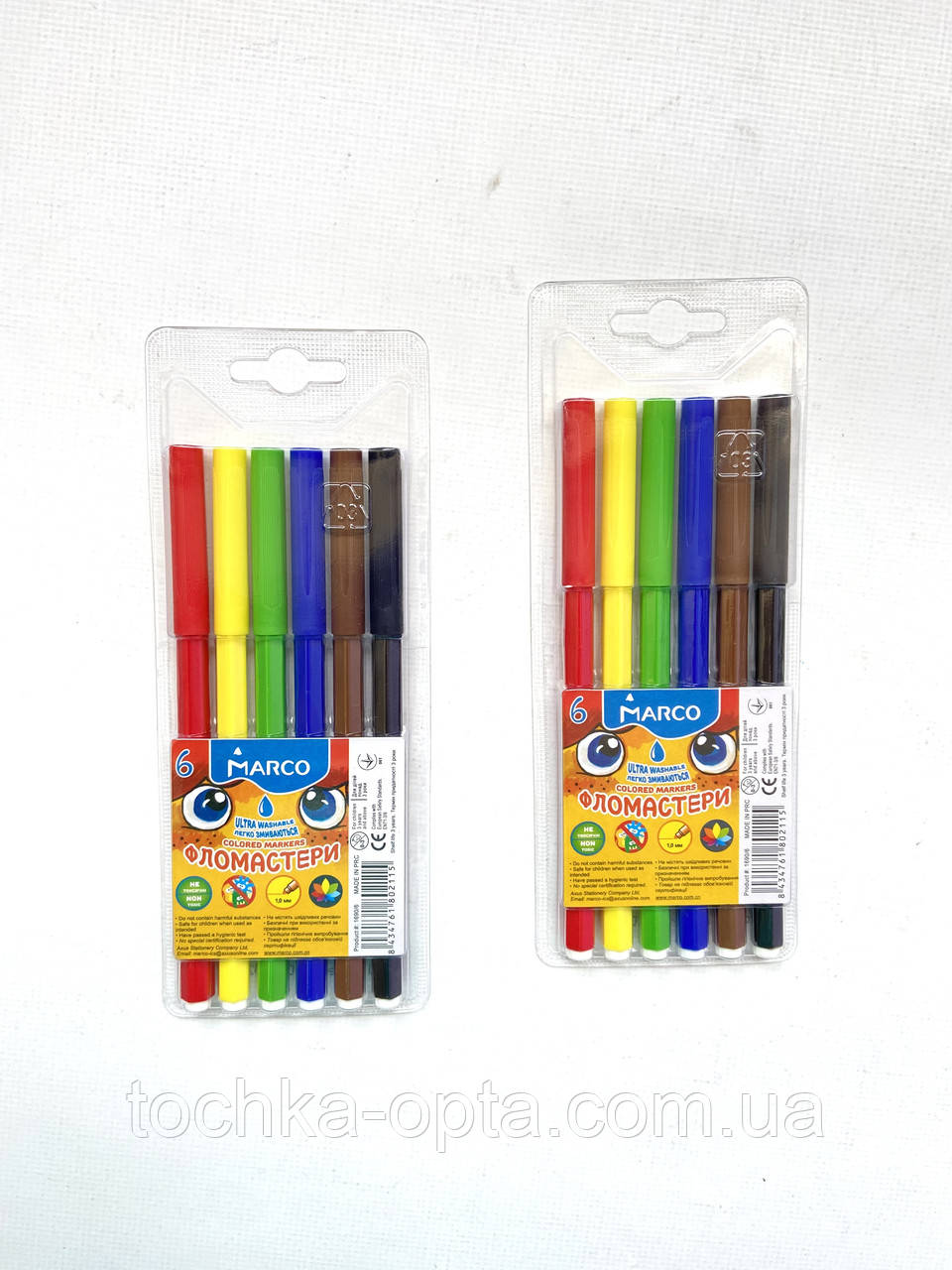 Фломастери марко 1690/6, фото 1