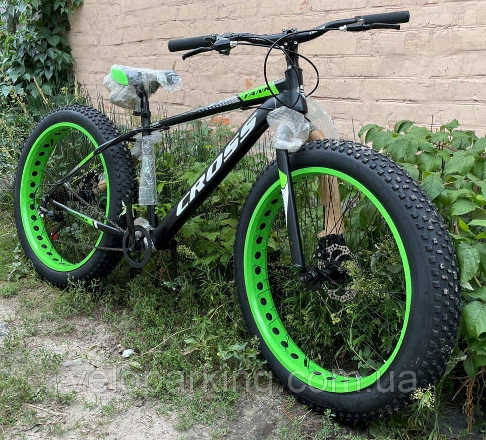 Позашляховик фетбайк Mbike Titank 26 (fatbike) велосипед 2021 new