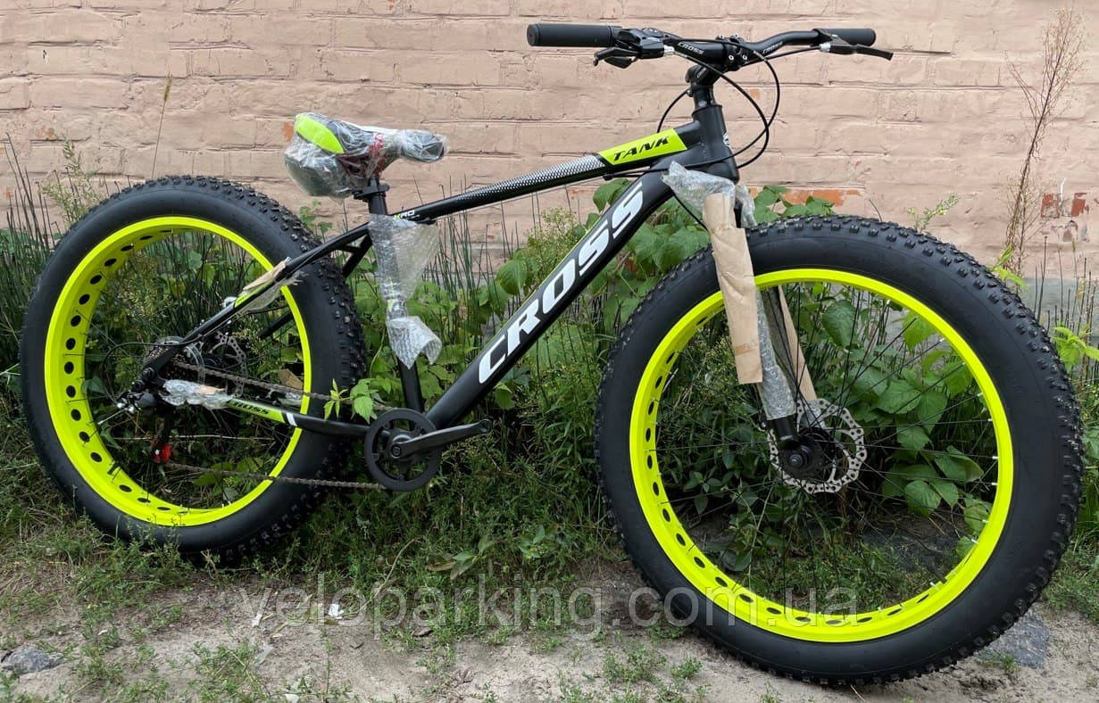 Позашляховик фетбайк Mbike Titank 26 (fatbike) велосипед 2021 new