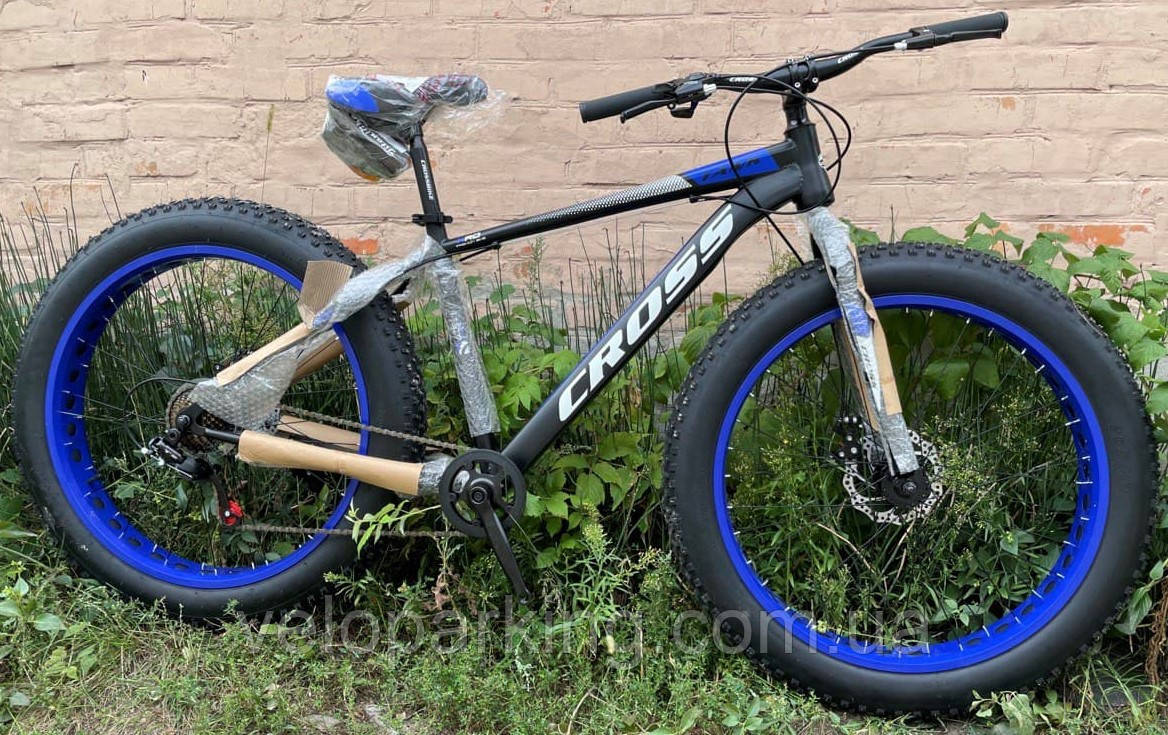 Позашляховик фетбайк Mbike Titank 26 (fatbike) велосипед 2021 new