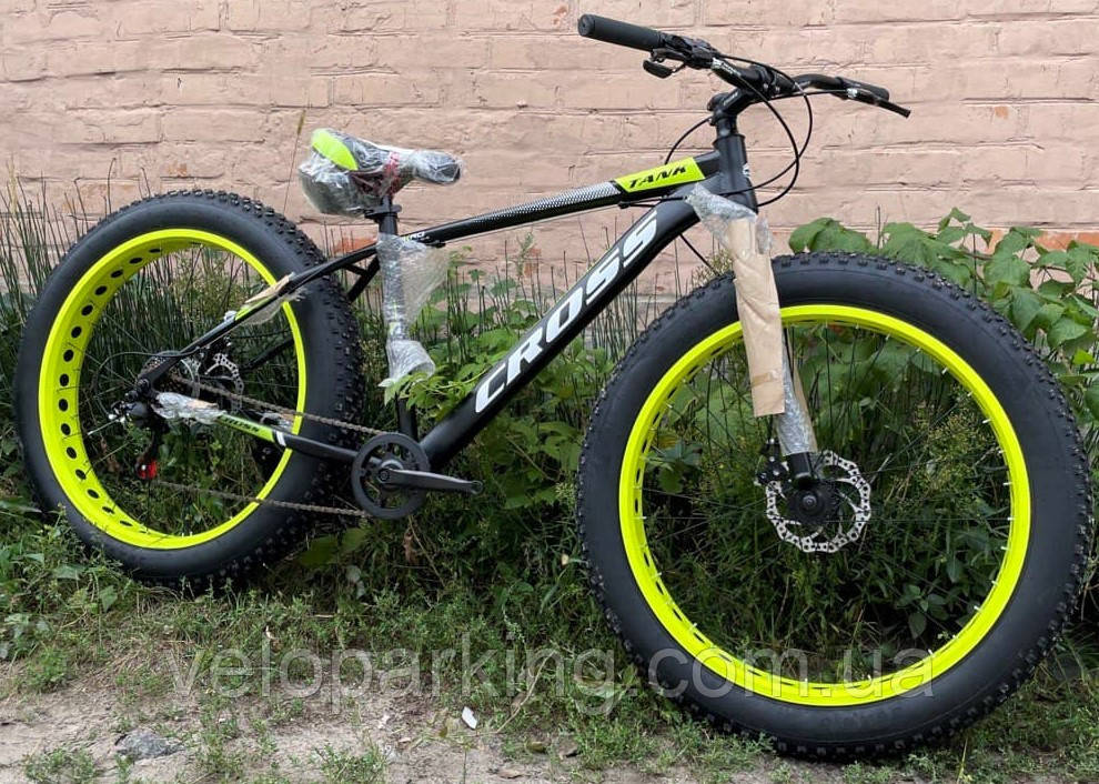 Позашляховик фетбайк Mbike Titank 26 (fatbike) велосипед 2021 new