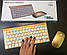 Бездротова клавіатура й оптична миша Wireless UKC 902 Комплект Клавіатура з Мишка (902 UKC), фото 3