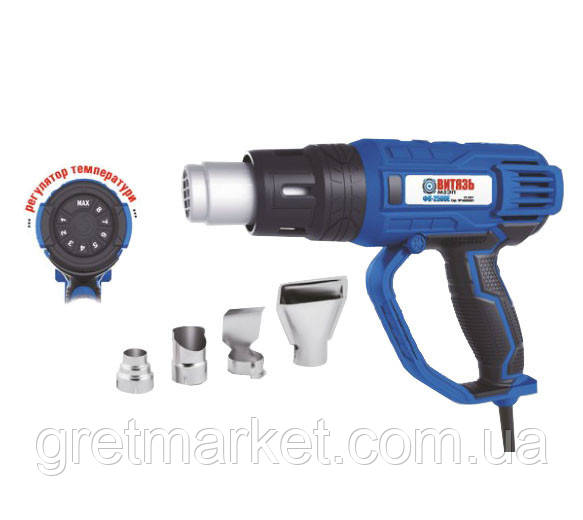 Промисловий фен Витязь ФП-2500Е, фото 1