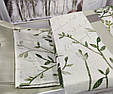 Зелені дерева, Сатинове 3D постільна білизна, Pupilla, Tenti, Туреччина, фото 3