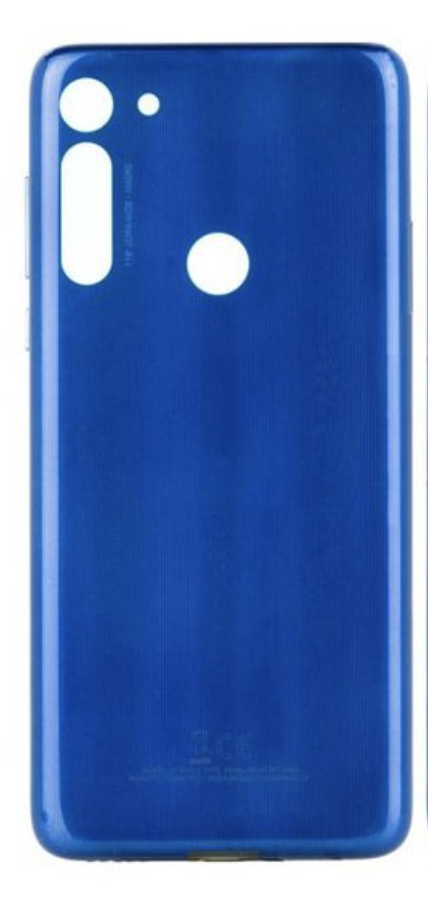 Задня кришка для Motorola XT2045-1 Moto G8, синя, Neon Blue, оригінал (Китай), фото 1