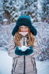 Моделі дитячих хутряних шапок