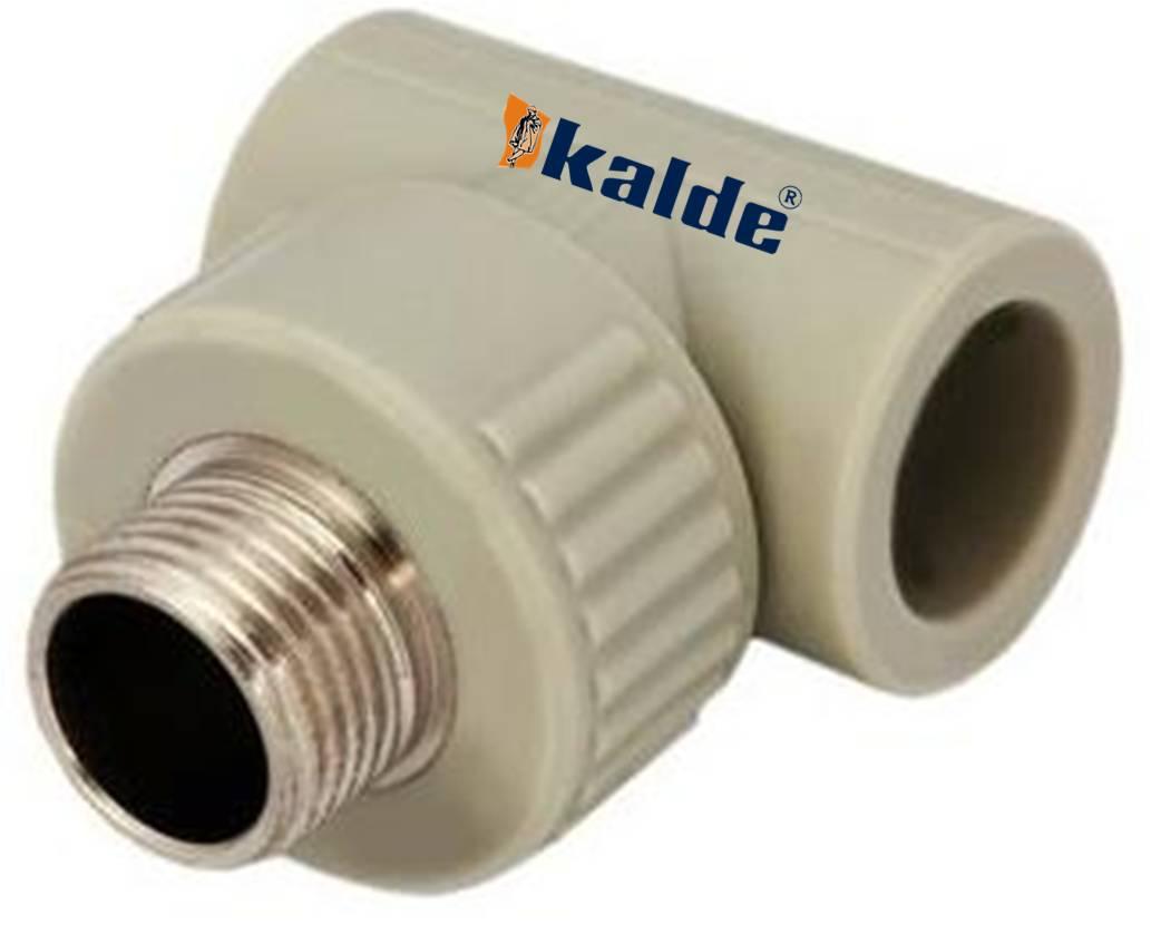 Трійник з зовнішньою різьбою Kalde 25*1/2 ппр, фото 1