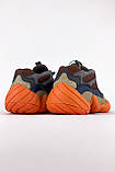 Чоловічі / жіночі кросівки Adidas Yeezy 500 Enflame, унісекс шкіряні кросівки адідас ізі 500 замшеві, фото 3