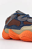 Чоловічі / жіночі кросівки Adidas Yeezy 500 Enflame, унісекс шкіряні кросівки адідас ізі 500 замшеві, фото 8