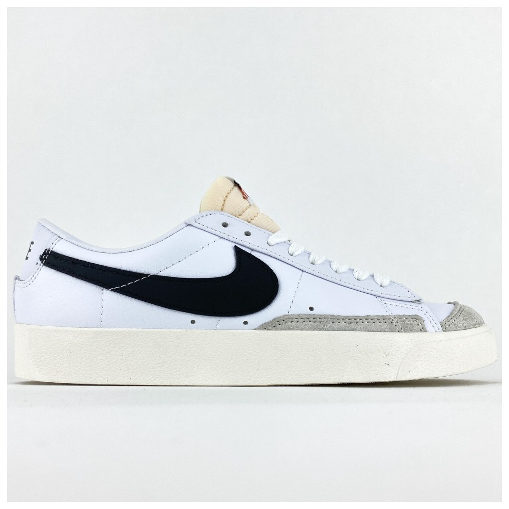 Чоловічі кросівки Nike Blazer Mid '77 Low Vintage, білі шкіряні кросівки найк блейзер мід 77, фото 1