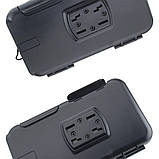 Тримач телефону вологозахищений для мотоцикла велосипеда на дзеркало, фото 6