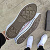Кеди кросівки Converse All Star cotton білі В'єтнам низькі чоловічі унісекс 41 р — 45 р, фото 8