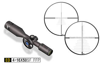 Оптичний приціл Discovery Optics ED 4-16X50 SF FFP