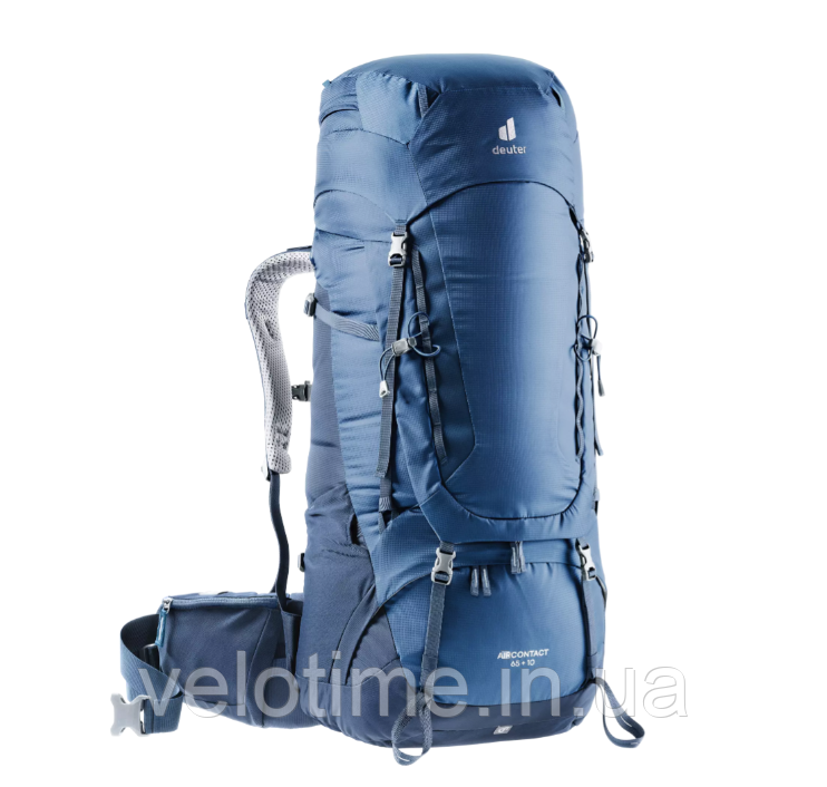 Рюкзак Deuter Aircontact 65 + 10 (midnight-navy)