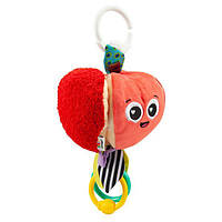 М'яка іграшка-підвісок Lamaze Яблучко з прорізувачем (L27383)
