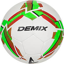М'яч футбольний Demix, Білий, 4