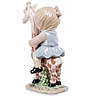 Фігурка з порцеляни Дівчинка верхом на жирафу 11 см Pavone, фото 2