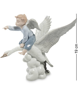 Фігурка з порцеляни Ангел 19 см Pavone