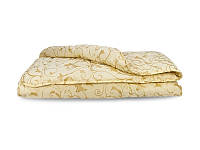 Одеяло легкое теплое Шерсть двуспальное межсезонное Leleka-Textile 172*205 Вензель