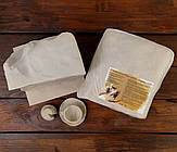 Біла глина для творчості "ПР" 6 кг - натуральна біла глина, каолінова глина для ліплення, керамікі