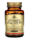 Вітамін Е Solgar Vitamin E 100 IU 100 капсул, фото 4
