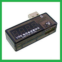 Цифровой USB тестер USB амперметр вольтметр