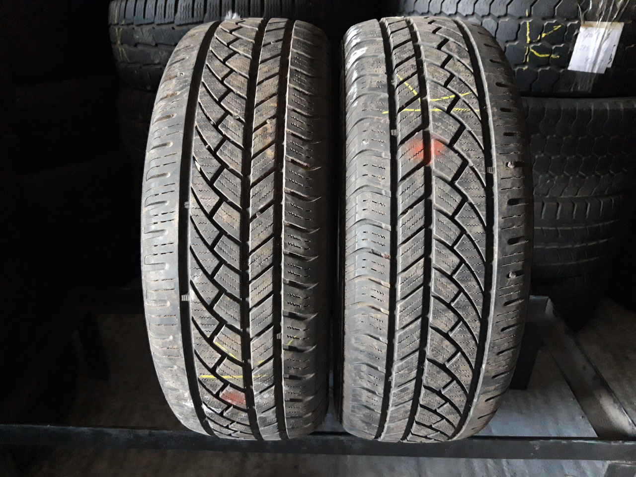 Пара всесезонніх шин 195/60/15 Minerva Emizero 4s,2017гід із Німеччини без пробігу в Україні, фото 1