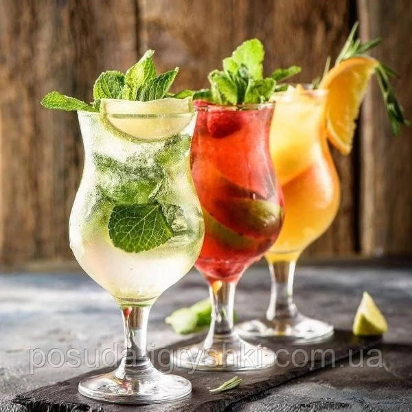 Набір бокалів для коктейлів Pasabahce Bistro 380 мл 6 шт (44872)