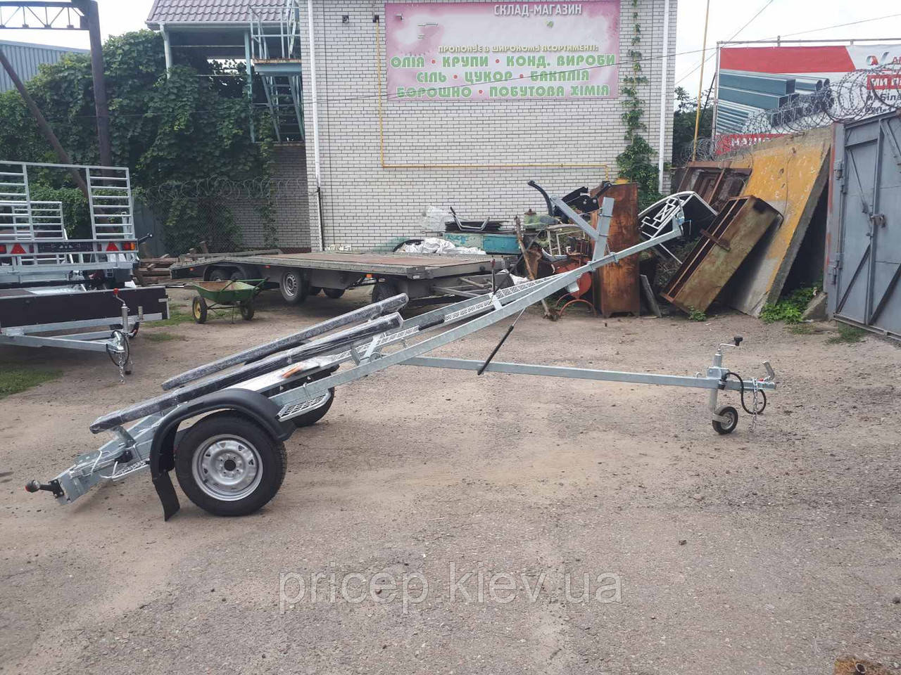 Причіп човновий ПВХ самоскид