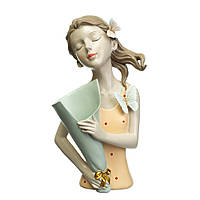 Статуэтка Девушка с вазой Aurora 30х14х13 полистоун 12013-007