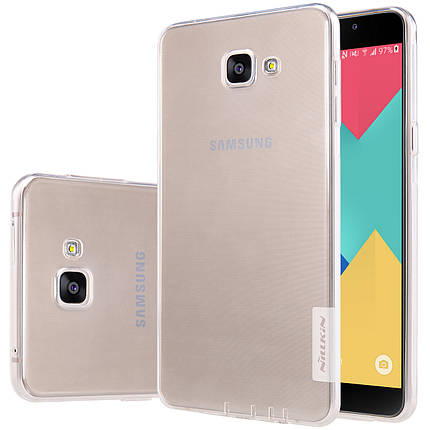 TPU чохол Nillkin для Samsung Galaxy A9 A9000 прозорий, фото 2