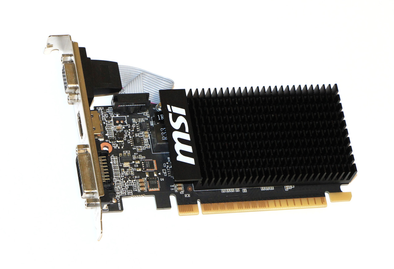 Відеокарта MSI PCI-E GeForce GT710 1GB DDR3 (VGA / HDMI/ DVI)