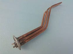 Мідний тен для горизонтальних бойлерів Thermex 2,0 кВт./ 230 В. подвійний гнутий виробництво Україна