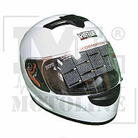 Шлем Virtue MD-803, (Закрытый/прозрачный визор), белый