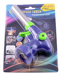 Автоматичний газовий пальник Multi Purpose Torch SF-518 (синя)