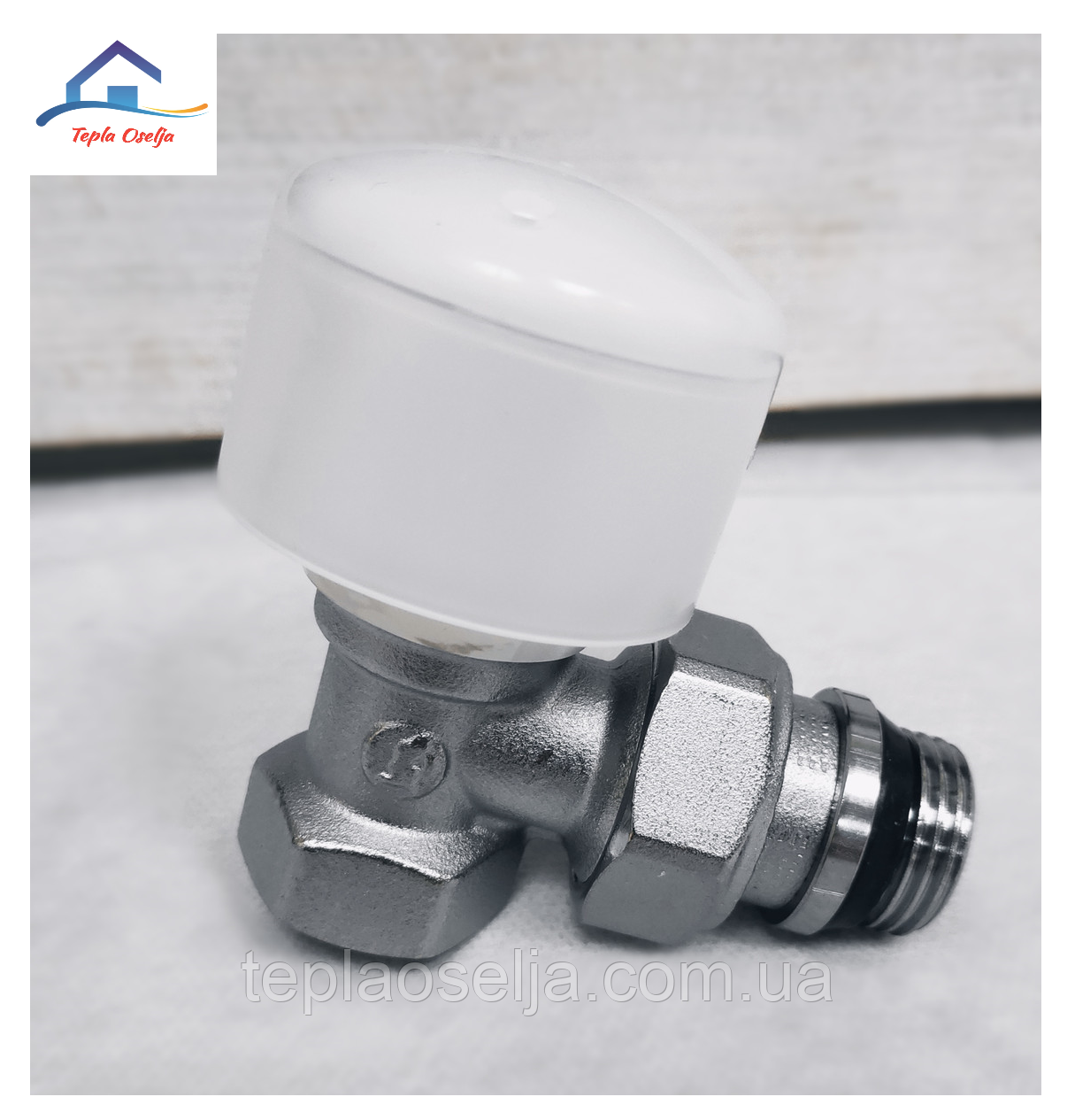 Кран радіаторний GIAСOMINI 1/2" регулюючий кутовий
