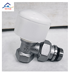 Кран радіаторний GIAСOMINI 1/2" регулюючий кутовий