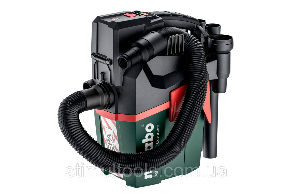 Акумуляторний пилосос Metabo AS 18 HEPA PC Compact каркас Безкоштовна доставка по Україні!
