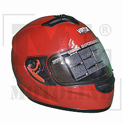 Шолом Virtue MD-803, (Закритий/прозорий візеруночок), червоний, М