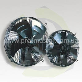 Вентилятори осьові для випарників